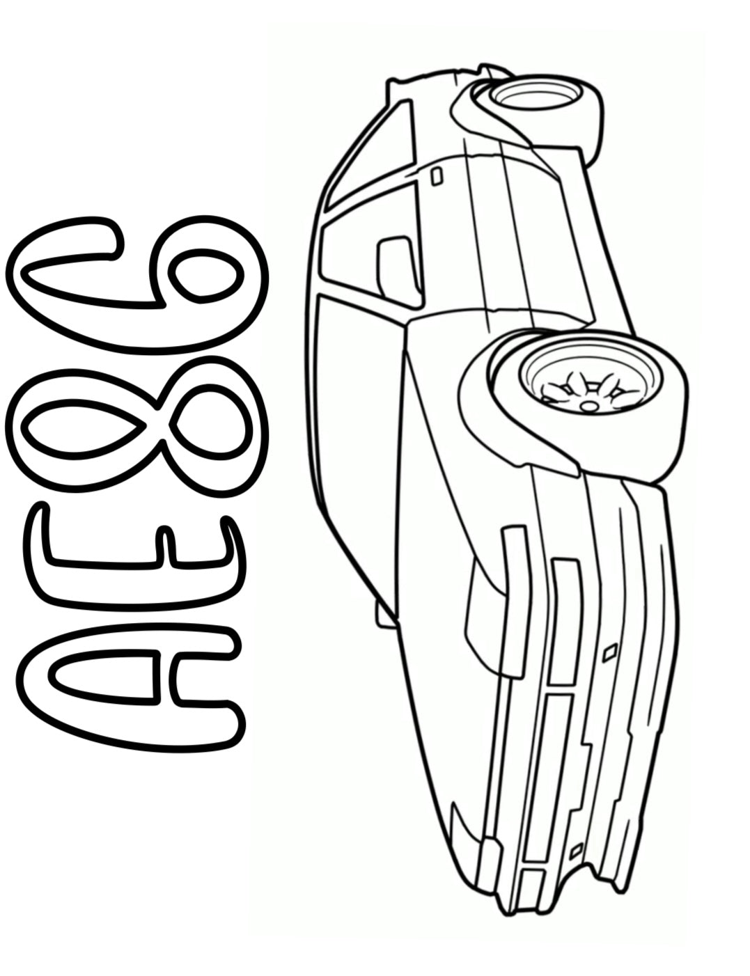 Modified Car Coloring Book