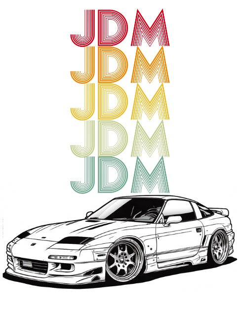 JDM Car Coloring Book