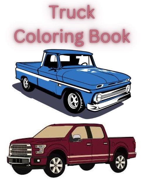 Truck Coloring Book