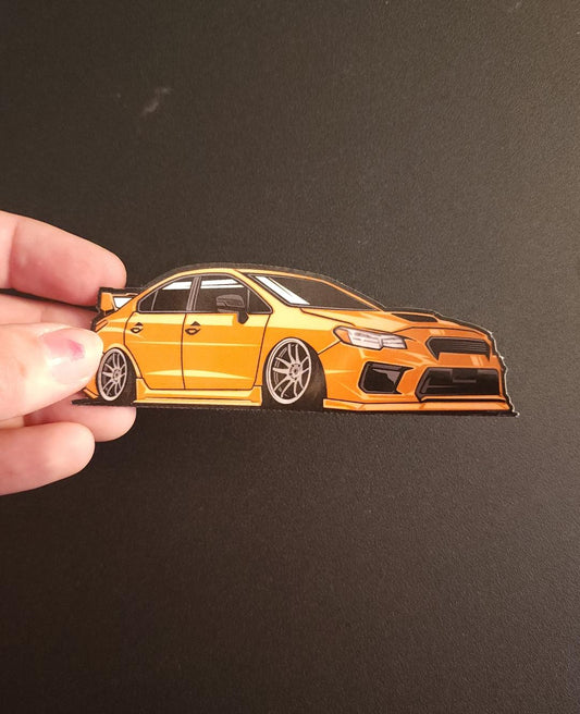 Gold Subaru